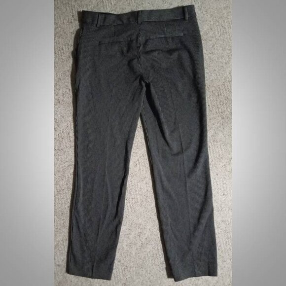 Express columnist ankle pin striped women's pants size 10 - Picture 2 of 8